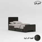 تخت خواب یک نفره اعیان مدل FH794 سایز 90x200 سانتی متر - Image 6