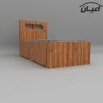 تخت خواب یکنفره اعیان مدل FH524 سایز 90x200 سانتی متر - Image 9