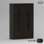 کمد لباس اعیان مدل FH965 طول 160 سانتی متر مجموعه چهار عددی - Image 7
