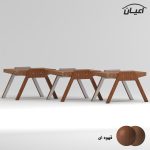 میز عسلی مستطیلی اعیان مدل FH899 مجموعه سه عددی - Image 13