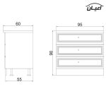 کابینت آشپزخانه اعیان مدل FH CM21  | گارانتی اصالت و سلامت فیزیکی کالا - Image 4