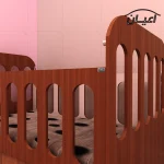 تختخواب کودک اعیان مدل FH396 - Image 8