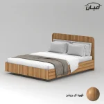 تخت خواب ملامینه دو نفره اعیان مدل FH913 سایز 160x200 سانتی متر - Image 8