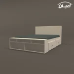تخت خواب دونفره اعیان مدل FH356 سایز 160x200 سانتی متر - Image 10