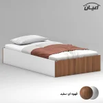 تخت خواب ملامینه یک نفره اعیان مدل FH942 سایز 120x200 سانتی متر - Image 7