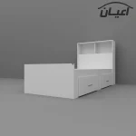 تخت خواب یکنفره اعیان مدل FH275 سایز 90x200 سانتی متر - Image 9