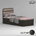 تخت خواب ملامینه یک نفره اعیان مدل FH952 سایز 90x200 سانتی متر - Image 7