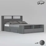 تخت خواب دونفره اعیان مدل FH822 سایز 160x200 سانتی متر - Image 5