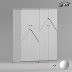 کمد لباس اعیان مدل FH738 مجموعه دو عددی - Image 2