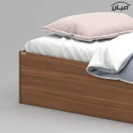 تخت خواب ملامینه یک نفره اعیان مدل FH941 سایز 90x200 سانتی متر - Image 9