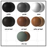 کمد لباس اعیان مدل FH965 طول 160 سانتی متر مجموعه چهار عددی - Image 17