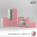 سرویس خواب کودک و نوزاد  اعیان مدل FH893 مجموعه سه عددی - Image 10