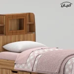 تخت خواب ملامینه یک نفره اعیان مدل FH980 سایز 80x180 سانتی متر - Image 9