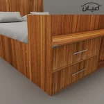 تخت خواب دونفره اعیان مدل FH361 سایز 160x200 سانتی متر - Image 12