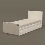تخت خواب یکنفره اعیان مدل FH318 سایز 90x200 سانتی متر - Image 10