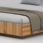 تخت خواب ملامینه دو نفره اعیان مدل FH913 سایز 160x200 سانتی متر - Image 9