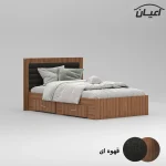 تخت خواب یک نفره اعیان مدل FH831 سایز 120x200 سانتی متر - Image 7