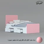 تخت خواب یکنفره اعیان مدل FH810 سایز 200×90 سانتی متر - Image 13