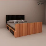 تخت خواب دونفره اعیان مدل FH372 سایز 160x200 سانتی متر - Image 11