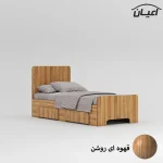 تخت خواب نوجوان اعیان مدل FH795 سایز 80x180 سانتی متر - Image 7