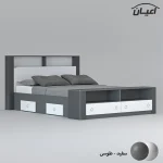 تخت خواب دونفره اعیان مدل FH822 سایز 160x200 سانتی متر - Image 6