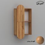 کتابخانه دیواری دو طبقه اعیان مدل FH829 - Image 5