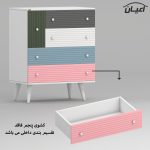 کنسول اعیان مدل کافه بار کد FH945 طول 80 سانتی متر - Image 20