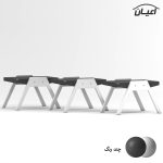 میز عسلی مستطیلی اعیان مدل FH889 مجموعه سه عددی - Image 12