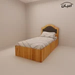 تخت خواب یکنفره اعیان مدل FH370 سایز 90x200 سانتی متر - Image 10