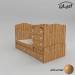 تختخواب کودک اعیان مدل FH786 - Image 11