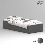 تخت خواب ملامینه یک نفره اعیان مدل FH940 سایز 80x180 سانتی متر - Image 7