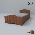 تخت خواب یکنفره اعیان مدل FH597 سایز 90x200 سانتی متر - Image 12