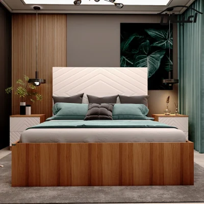 تخت خواب دونفره اعیان مدل FH449 سایز 160x200 سانتی متر
