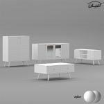 سرویس پذیرایی اعیان مدل FH757 مجموعه چهار عددی - Image 3