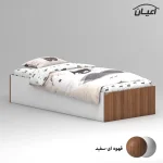 تخت خواب ملامینه یک نفره اعیان مدل FH940 سایز 80x180 سانتی متر - Image 8