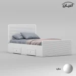 تخت خواب یک نفره اعیان مدل FH813 سایز 120x200 سانتی متر - Image 16