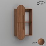 کتابخانه دیواری دو طبقه اعیان مدل FH829 - Image 6