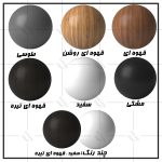تخت‌خواب ملامینه یک نفره اعیان مدل FH985 سایز 80 * 180 سانتی‌متر - Image 11