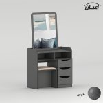 ست آینه و میز آرایش اعیان مدل FH993 سه عدد کشو - Image 3