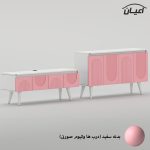سرویس کنسول و میز تلویزیون اعیان مدل FH979 مجموعه دو عددی - Image 7