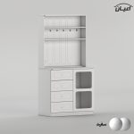 کنسول اعیان مدل کافه بار کد FH1002 طول 90 سانتی متر - Image 2