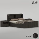 سرویس تخت خواب دو نفره ملامینه اعیان مدل FH996 سایز 160x200 سانتی متر به همراه دو عدد پاتختی - Image 8
