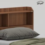 تخت‌خواب ملامینه یک و نیم نفره اعیان مدل FH987 سایز 120 * 200 سانتی‌متر - Image 9