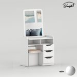 ست آینه و میز آرایش اعیان مدل FH993 سه عدد کشو - Image 2