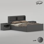 سرویس تخت خواب دو نفره ملامینه اعیان مدل FH996 سایز 160x200 سانتی متر به همراه دو عدد پاتختی - Image 4