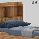 تخت‌خواب ملامینه یک نفره اعیان مدل FH985 سایز 80 * 180 سانتی‌متر - Image 9
