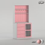 کنسول اعیان مدل کافه بار کد FH1002 طول 90 سانتی متر - Image 9