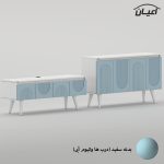 سرویس کنسول و میز تلویزیون اعیان مدل FH979 مجموعه دو عددی - Image 4