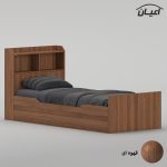 تخت‌خواب ملامینه یک نفره اعیان مدل FH986 سایز 90 * 200 سانتی‌متر - Image 6