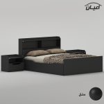 سرویس تخت خواب دو نفره ملامینه اعیان مدل FH996 سایز 160x200 سانتی متر به همراه دو عدد پاتختی - Image 5